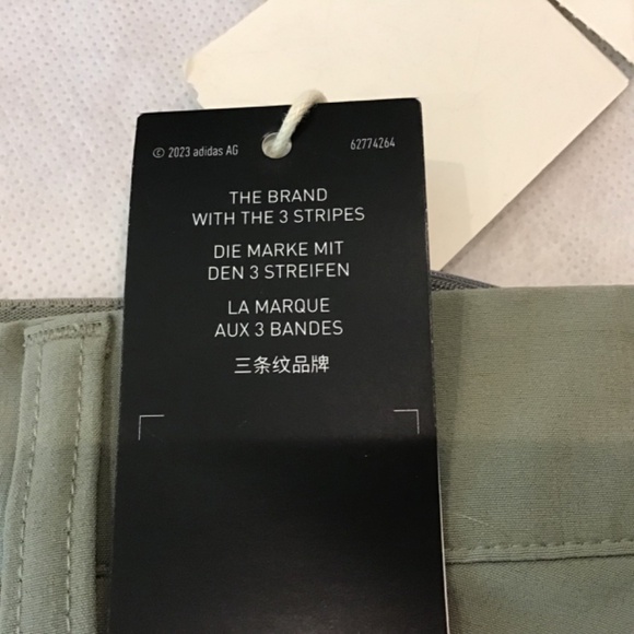 🔥 New Adidas ULT365 TRP Golf | Reg Fit, Tapered Leg | Gray Green | Size 35x34 - Picture 4 of 7